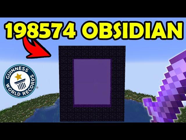 I BUILT WORLD'S BIGGEST NETHER PORTAL in Minecraft Hardcore 1.20!!