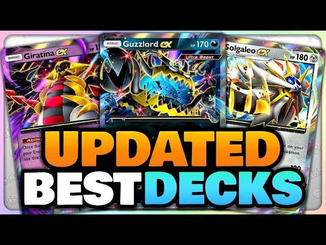 Updated BEST DECKS To Play For Ranked Battles!!! | Pokemon TCG Pocket