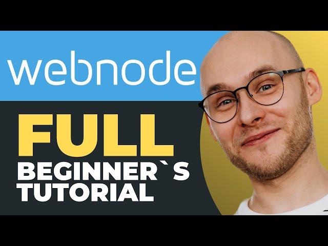 Webnode Complete Tutorial For Beginners (Step-by-step Guide)