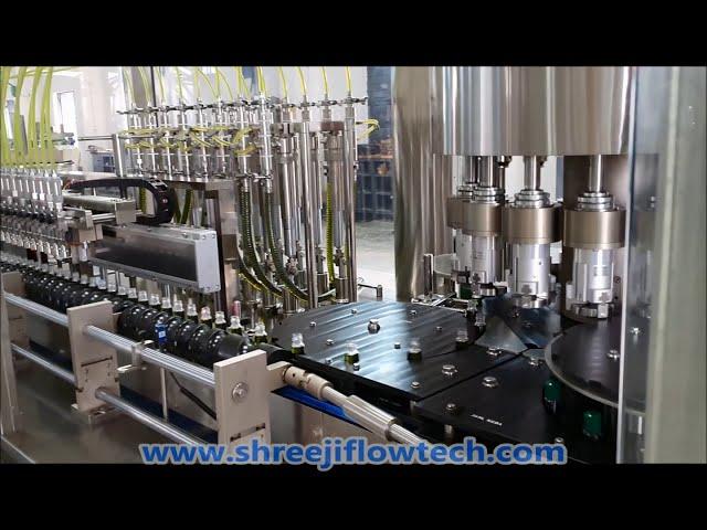 Automatic High Speed Liquid Filling & Capping Machine