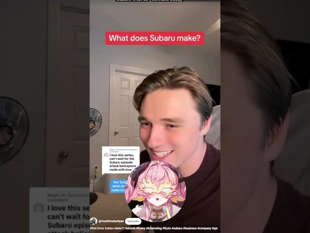 Subaru you.. only make cars right? #vtuber #vtuberreaction