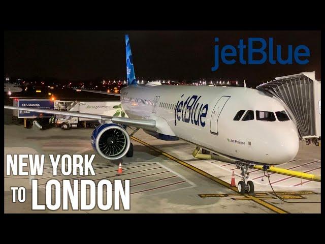 JetBlue | Transatlantic Flight in Economy | JFK - LHR | A321LR