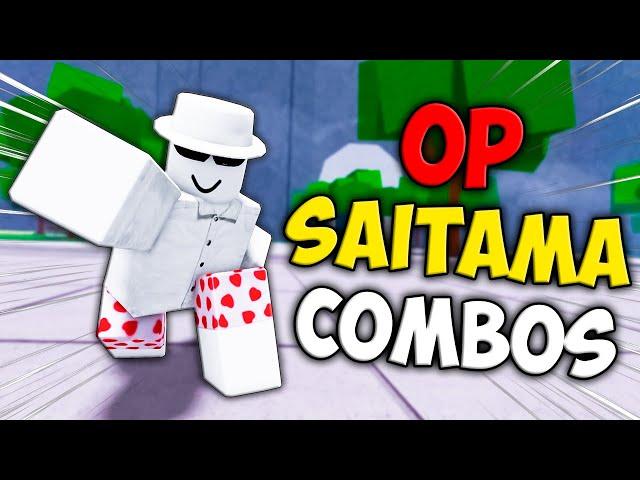 Using OVERPOWERED Saitama Combos Against Toxic Players.. | The Strongest Battlegrounds