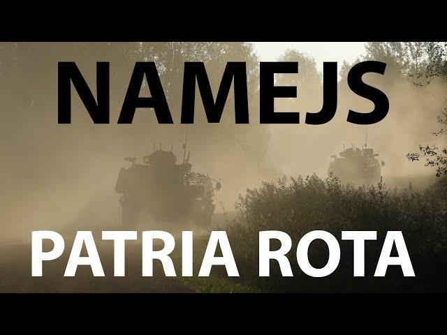 Mācības “Namejs”: "Patria” rotas patruļa Rēzeknes novadā