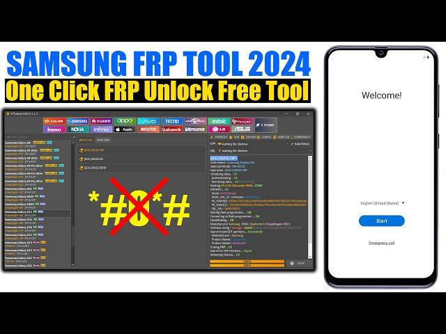 No *#0*# All Samsung FRP Bypass New Unlock FRP Tool 2024 enable adb fail