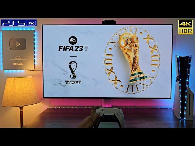 FIFA 23 | FIFA WORLD CUP (PS5 PRO) Gameplay