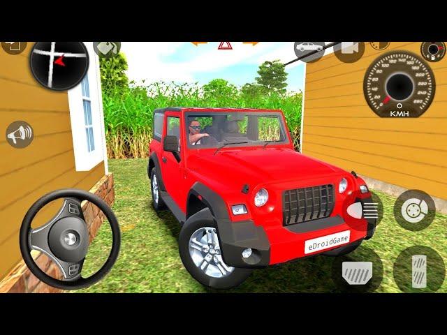 4x4 Mahindra Thar City Driving  gadi wala game - Car Game Android Gameplay