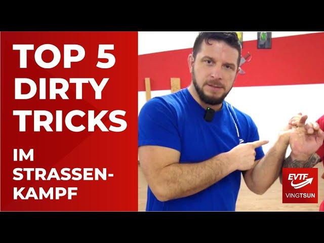  Top 5 Dirty Tricks im Straßenkampf! Selbstverteidigung auf der Straße 