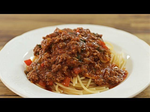 Spaghetti with Meat Sauce Recipe