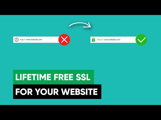 Free SSL Certificate for Website | How to Get Lifetime Free SSL