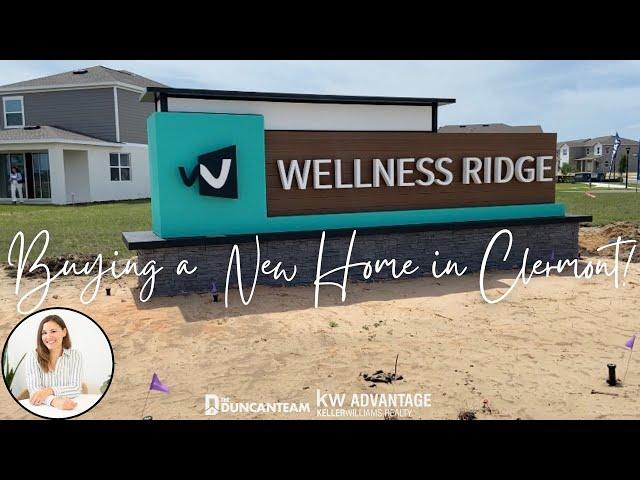 BUYING A HOME IN ORLANDO| MOVING TO CLERMONT |NEW CONSTRUCTION HOMES | WELLNESS RIDGE | CLERMONT, FL