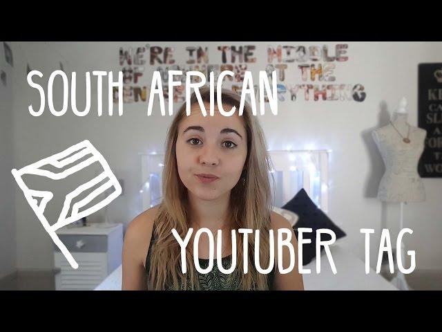 South African YouTuber Tag