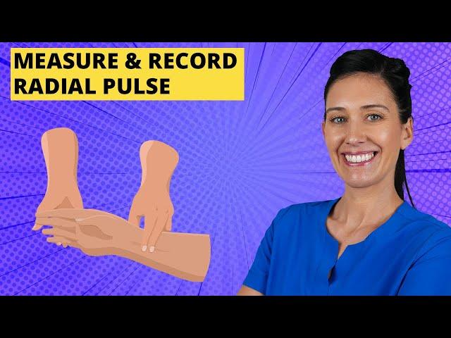 Measure and Record Radial Pulse CNA Skill