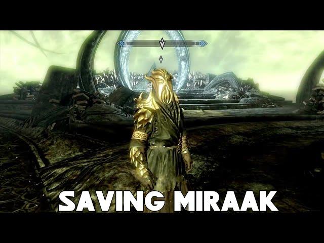 Skyrim Anniversary Editon: Saving Miraak From Hermaeus Mora (Dragonborn DLC Alternate Ending) (Mod)