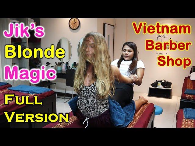 Vietnam Barber Shop Jik's Blonde Magic - Seoul Massage (Bangkok, Thailand) FULL VERSION