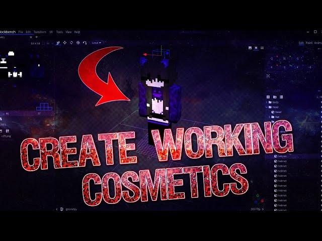 The Easiest Way to Make Your Own Cosmetics!! | Minecraft Bedrock [2023]