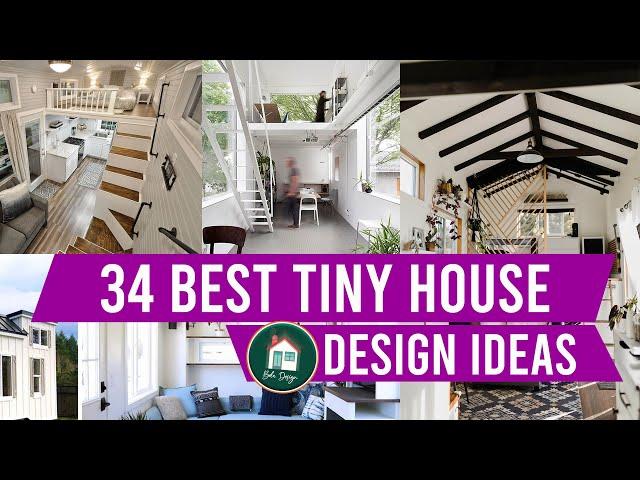 34  Best Tiny House Design Ideas | Interior and Exterior