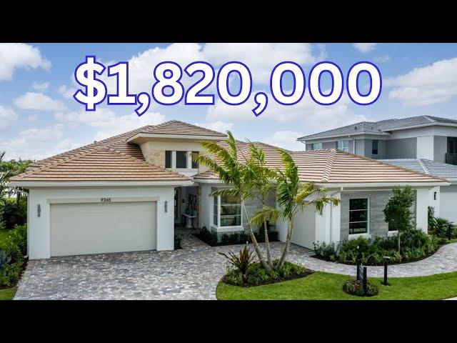 TOUR A PALM BEACH GARDENS NEW CONSTRUCTION HOME | AVENIR | COZUMEL MODEL | Florida Real Estate