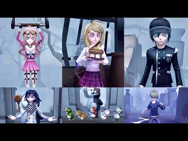 Identity V x Danganronpa V3 Crossover New Skins Gameplay Showcase