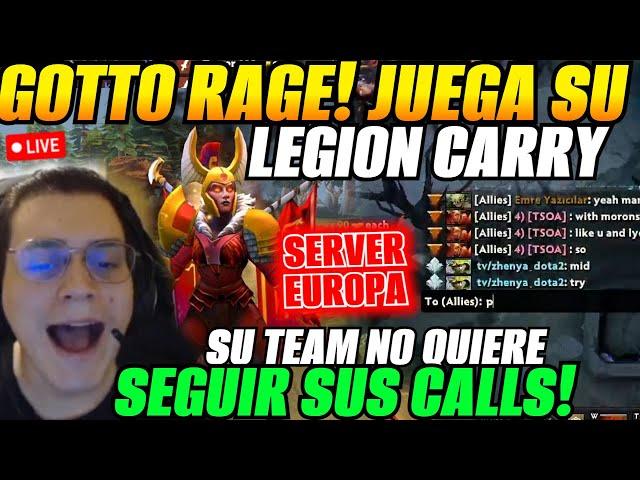 MATTHEW juega su LEGION CARRY!Su team no le hace caso!