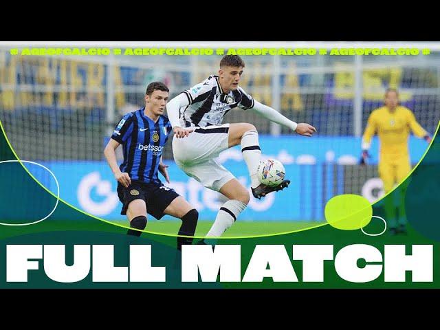 Serie A 2024/25: Inter vs Udinese - FULL MATCH | Age of Calcio