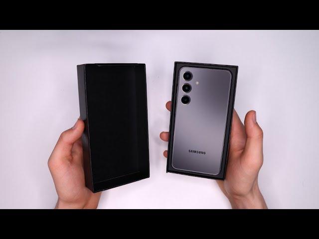 ASMR Unboxing Samsung Galaxy S24 