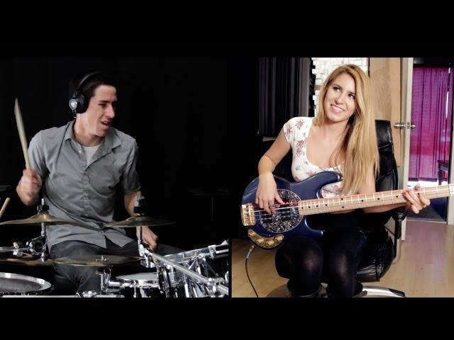 MAGIC! - Rude - Cover (Ft. Anna Sentina) Drum Cover & Bass Cover