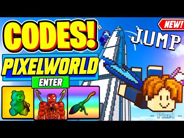 ️New️ ALL WORKING PIXEL UPDATE CODES For Climb And Jump Tower - Roblox Climb And Jump Tower Code