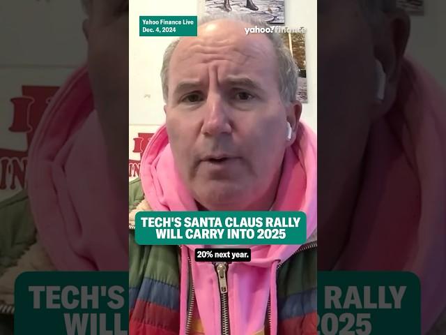 Tech’s Santa Claus rally will carry into 2025: Dan Ives #shorts