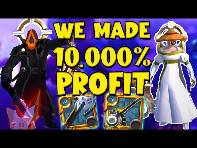 Easy Premium With 10.000% Profit!! @ninuschk | Albion Online | Stream Highlights #32