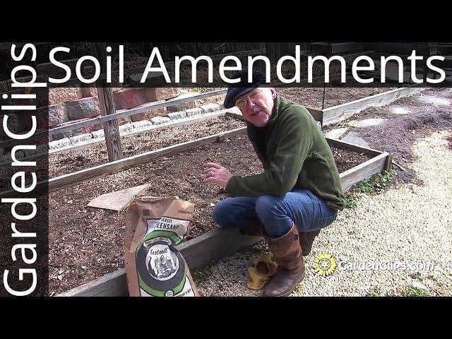 Garden Soil Amendments - How to know what to add.