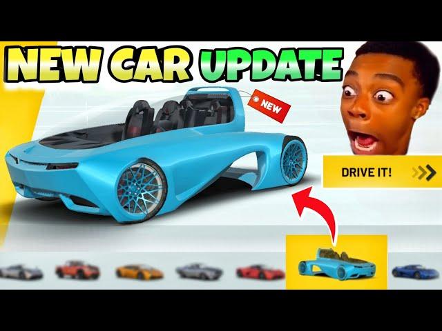 New Futuristic Car  in Extreme Car Driving Simulator