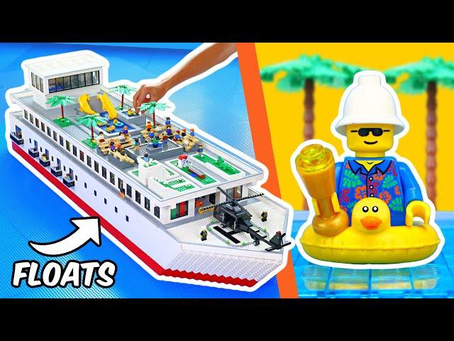 I built a LEGO CRUISE SHIP...