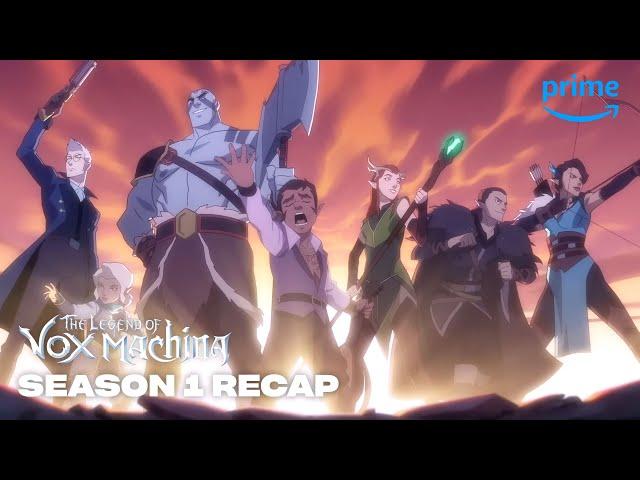 The Legend of Vox Machina Season 1 Recap | Prime Video