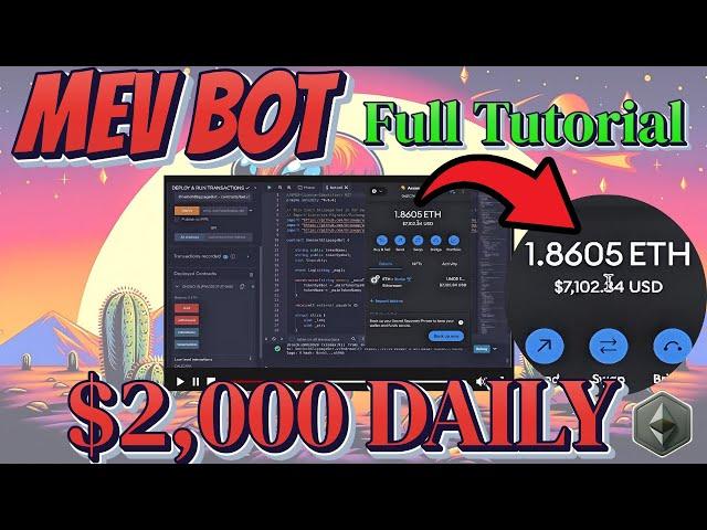 Crypto Arbitrage Strategy: Earn Free ETH on Uniswap With MEV Bot | Binance | Unibot