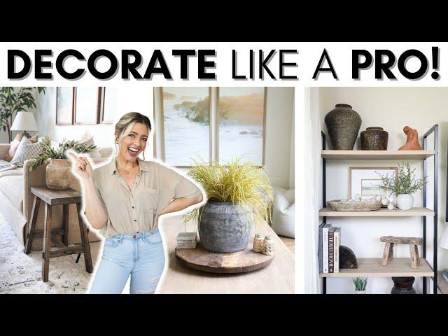 DECORATE LIKE A PRO || HOME STYLING TIPS & IDEAS || HOME DECOR INSPIRATION