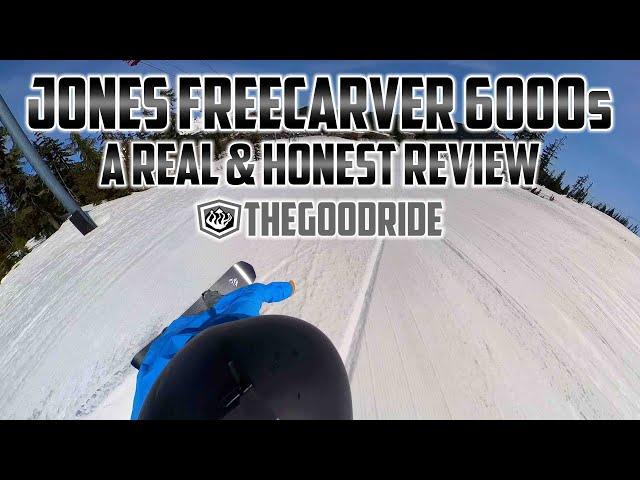 Jones Freecarver 6000s 2025 Snowboard Review