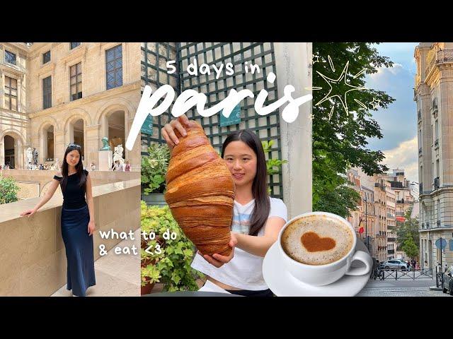 PARIS TRAVEL VLOG  5 day itinerary, mom & daughter trip