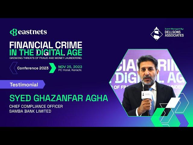 Syed Ghazanfar Agha Testimonial: Financial Crime in the Digital Age | Dellsons