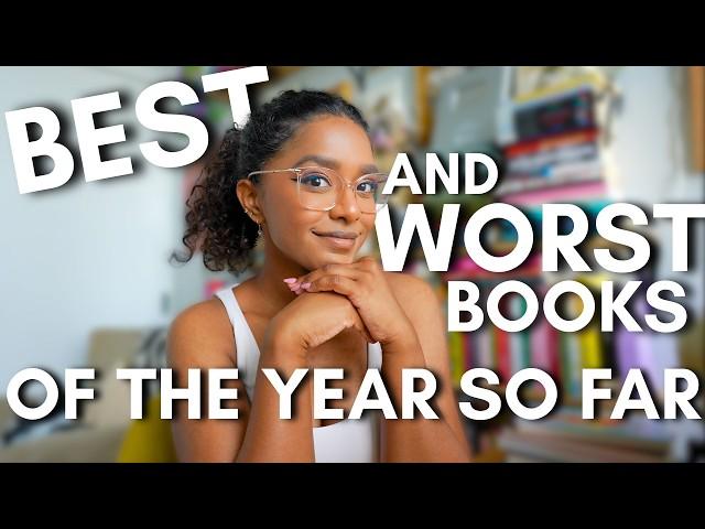 mid year book freakout tag 2025 | ranting about sunrise on the reaping | best & worst books so far