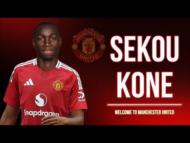 Sekou Kone - Defensive Midfielder  Welcome to Manchester United 2024