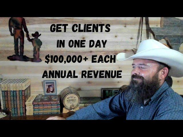 How To Get Multiple Clients - Property Managers - In One Day