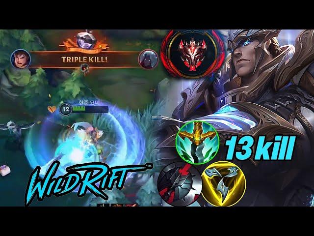 Wild rift broken build garen - Garen vs Mondekaiser baron lane season 14(grandmaster rank)