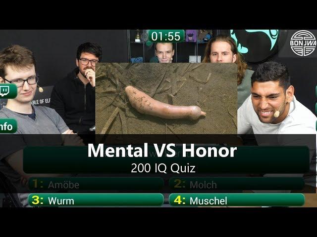 Mental VS Honor | 200 IQ Quiz #03 | mit Niklas, Matteo, Gino, Andi und Maurice