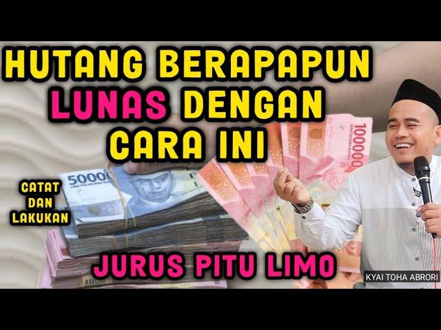 Cara Cepat Lunas Hutang (DEBT FREE CENTER)