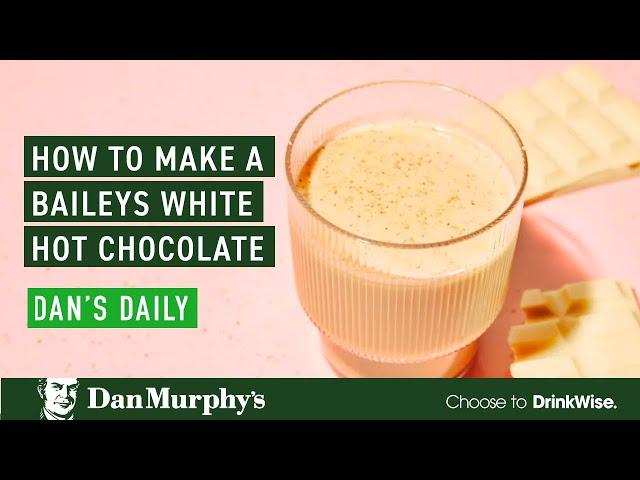 Baileys White Hot Chocolate cocktail recipe