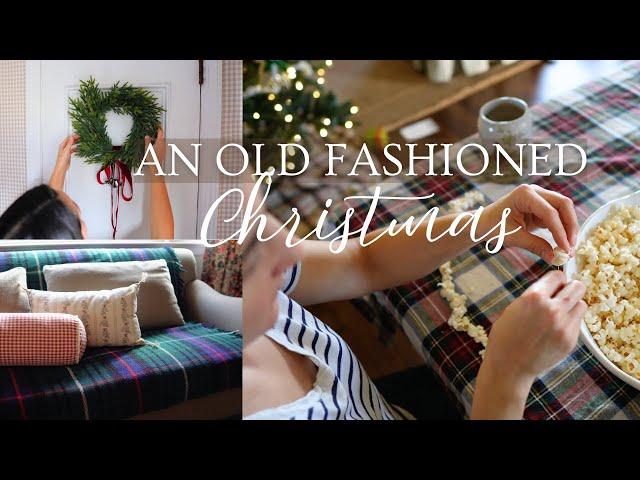 Decorating for Christmas with handmade + secondhand finds... and a few new things