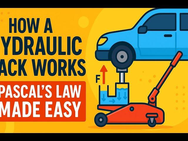 How a Hydraulic Jack Works — Pascal’s Law Made Easy | The Guru Aama