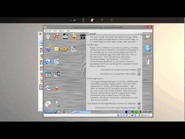 How to Create a Bootable Puppy Linux USB Drive in Windows 8 Using VirtualBox