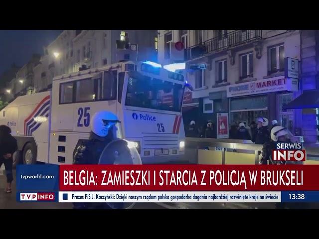 Zamieszki z Francji rozlały się na Belgię i Szwajcarię